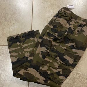 Boys Camouflage Cargo Pants